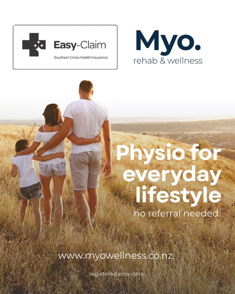 Physio for everyday lifestyle, no referral needed. Southern Cross Easy-Claim registered providers.